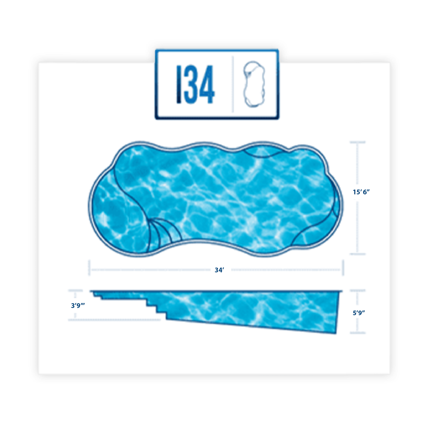 I Series Fiberglass Pools | River Pools & Spa