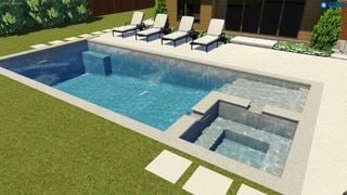 Should You Get a Fiberglass Pool with a Spa?