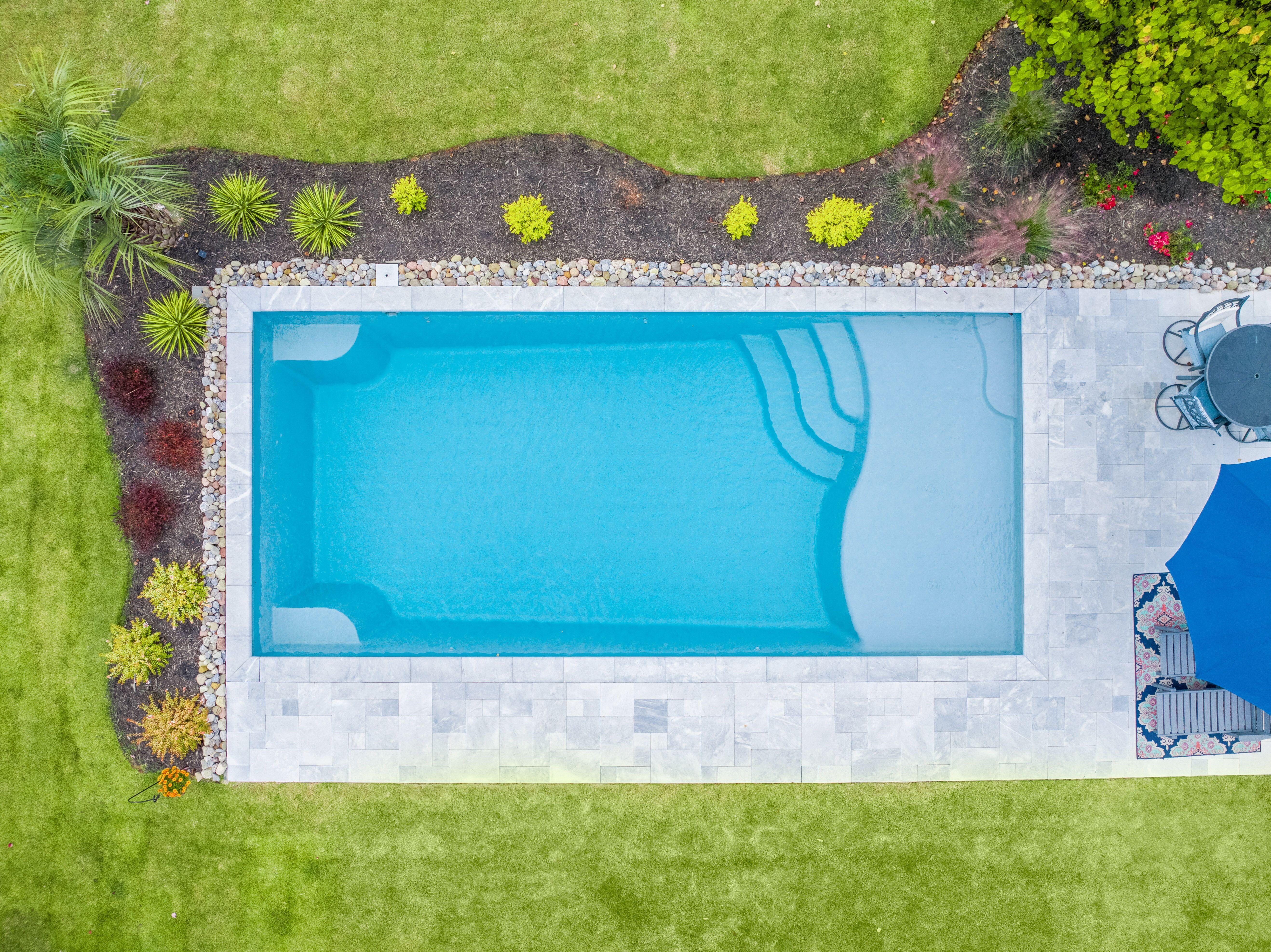 River Pools D-Series Fiberglass Inground Pool in Diamond 1